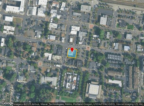  4720 Sw Washington Ave, Beaverton, OR Parcel Map