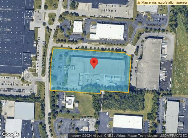  2300 Citygate Dr, Columbus, OH Parcel Map