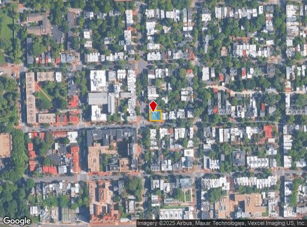  1303 35Th St Nw, Washington, DC Parcel Map
