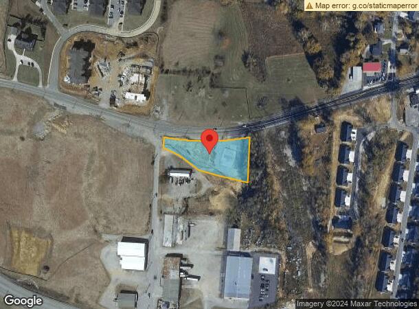  1388 W Broad St, Cookeville, TN Parcel Map