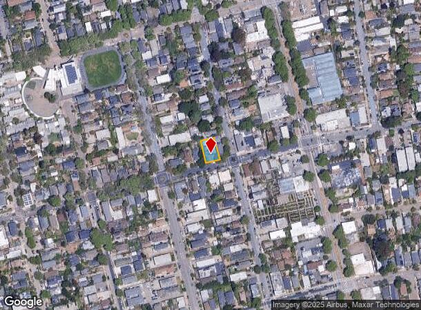  1023 Bancroft Way, Berkeley, CA Parcel Map