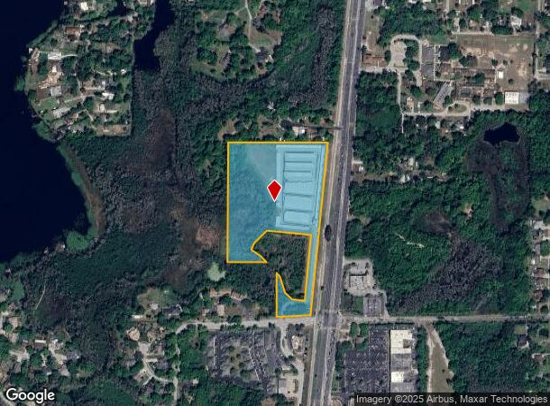  111 Crystal Grove Blvd, Lutz, FL Parcel Map