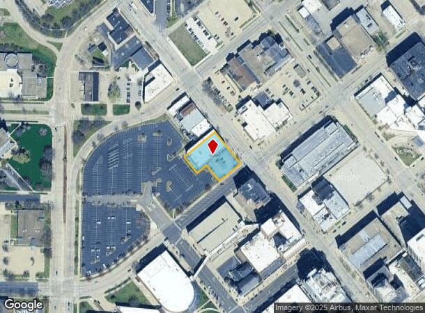  607 Main St, Peoria, IL Parcel Map