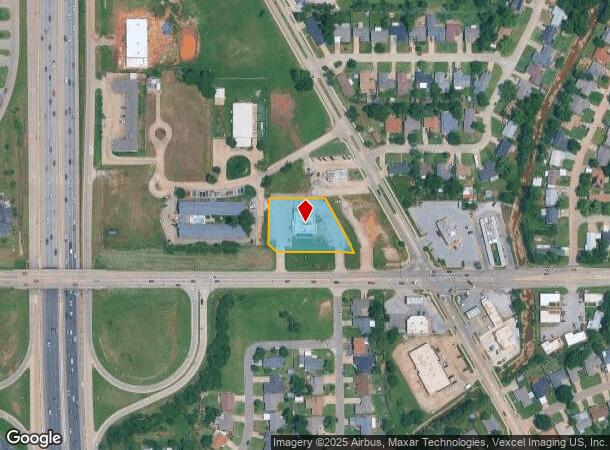 105 Nw 12Th St, Moore, OK Parcel Map