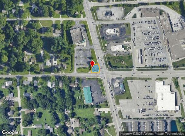  5970 Madison Ave, Indianapolis, IN Parcel Map