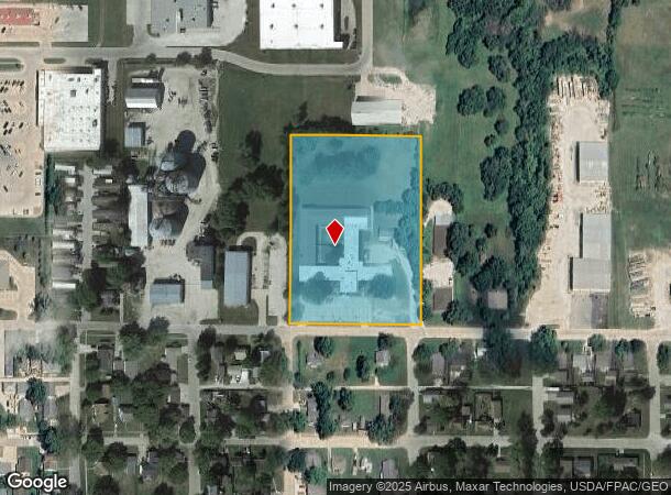  411 E Lane St, Winterset, IA Parcel Map