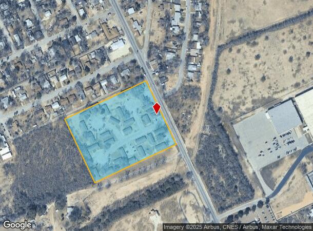 735 Evans St, Uvalde, TX Parcel Map