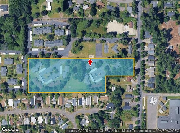 3307 College St Se, Lacey, WA Parcel Map