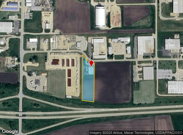 223 Industrial St, De Witt, IA Parcel Map