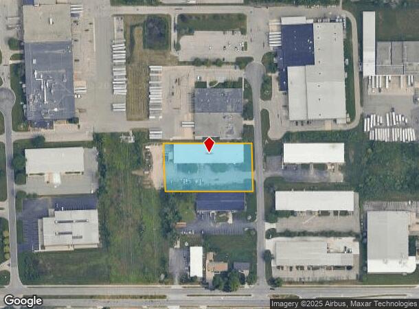  4317 Airwest Dr Se, Grand Rapids, MI Parcel Map