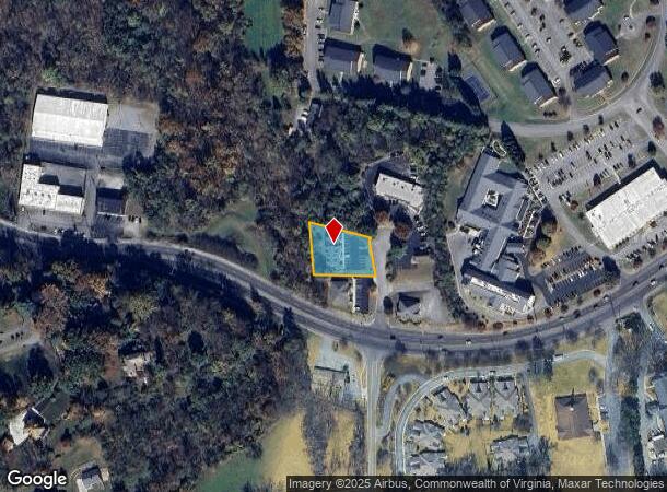 1215 Corporate Cir Sw, Roanoke, VA Parcel Map