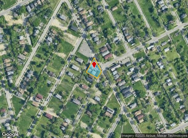  9831 Dundee St, Detroit, MI Parcel Map