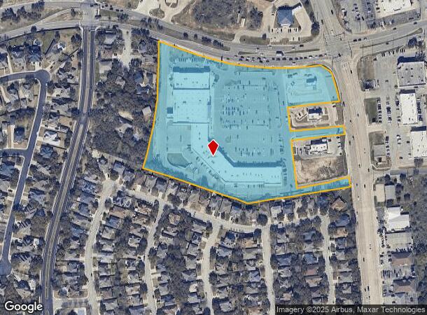 22103 Bulverde Rd, San Antonio, TX Parcel Map
