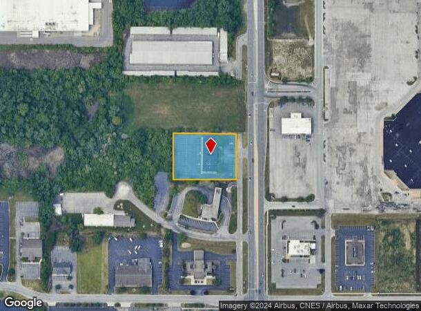  8300 Broadway, Merrillville, IN Parcel Map