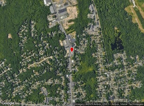  1209 Bedford St, Abington, MA Parcel Map