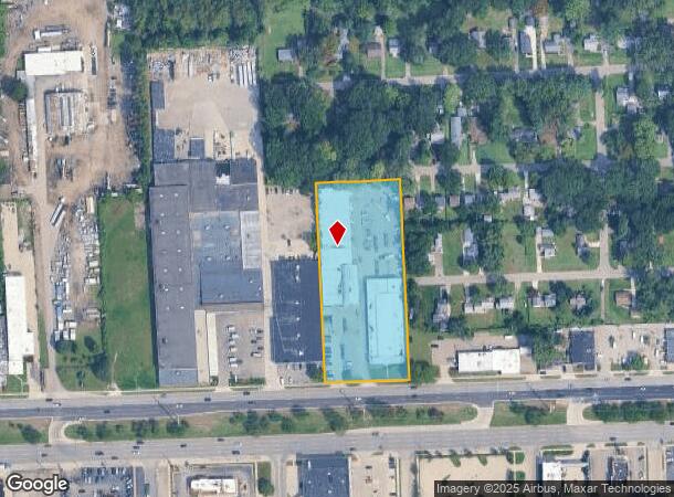 21000 W 8 Mile Rd, Southfield, MI Parcel Map