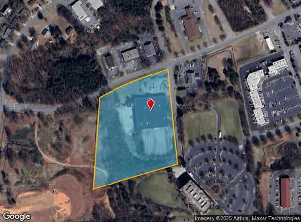 1100 11Th Avenue Blvd Se, Hickory, NC Parcel Map