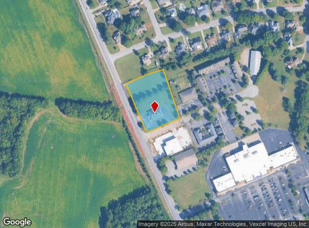  1925 Se Broad St, Murfreesboro, TN Parcel Map