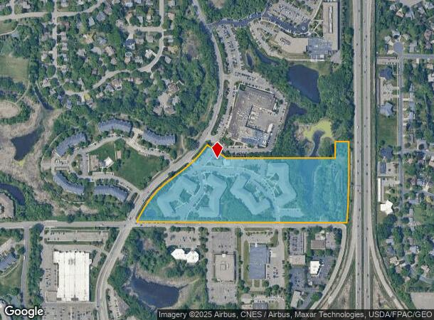  4540 Nathan Ln N, Minneapolis, MN Parcel Map