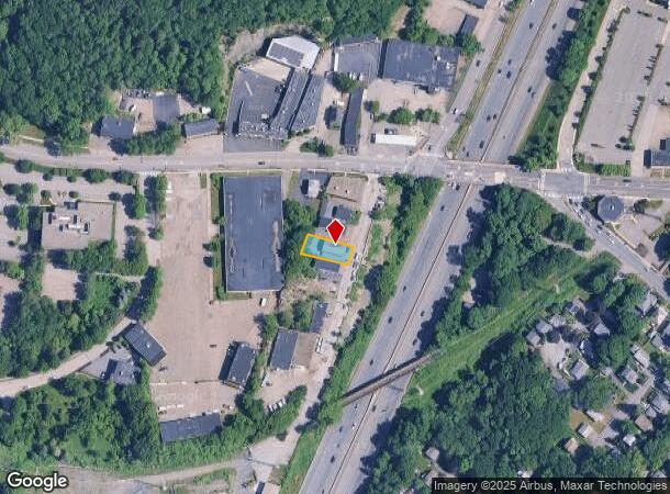  17 Green St, Waltham, MA Parcel Map