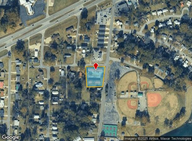 1030 Corbin St, Oxford, AL Parcel Map