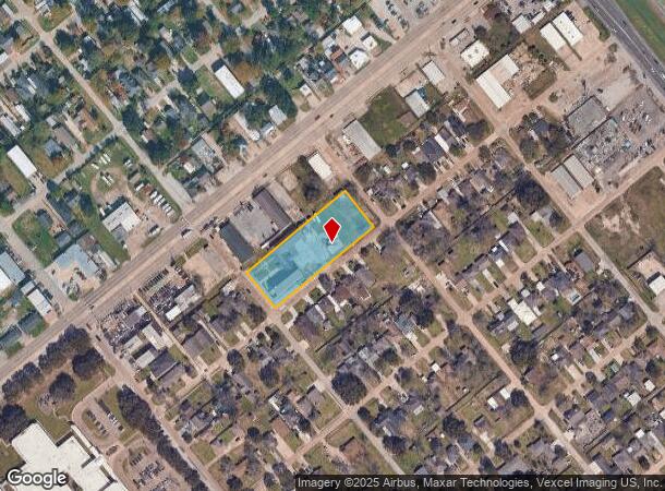  1411 Beaumont St, South Houston, TX Parcel Map