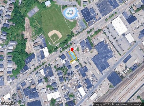  183 Shrewsbury St, Worcester, MA Parcel Map