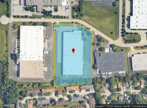 1875 Holmes Rd, Elgin, IL Parcel Map