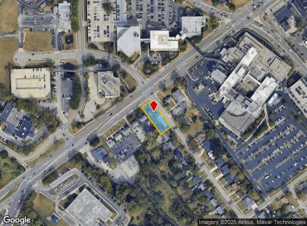  1600 Harrodsburg Rd, Lexington, KY Parcel Map