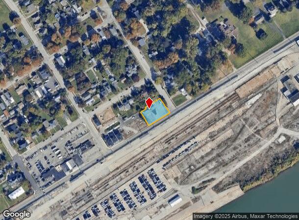  1313 E Market St, Jeffersonville, IN Parcel Map
