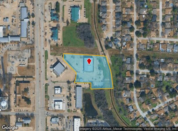 1864 Precinct Line Rd, Hurst, TX Parcel Map
