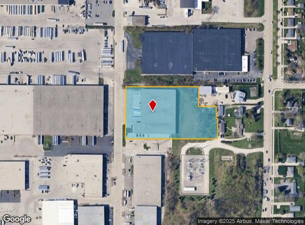6120 S Ace Industrial Dr, Cudahy, WI Parcel Map
