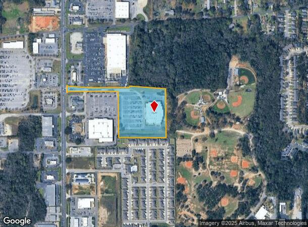  785 Schillinger Rd S, Mobile, AL Parcel Map