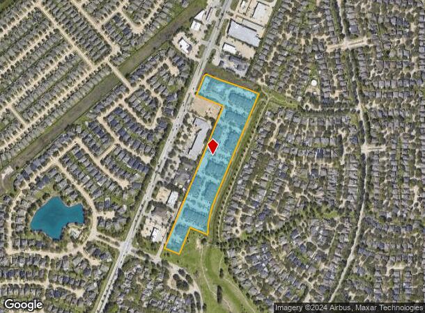  10880 Barker Cypress Rd, Cypress, TX Parcel Map