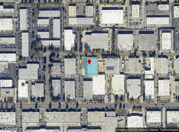  5202 Oceanus Dr, Huntington Beach, CA Parcel Map