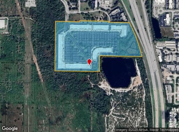 1657 94Th Dr, Vero Beach, FL Parcel Map
