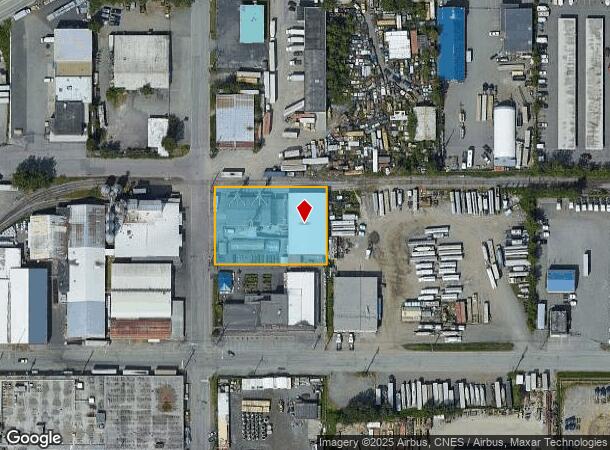  115 N Orca St, Anchorage, AK Parcel Map