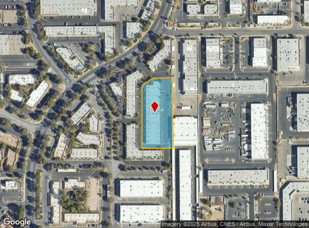  6360 Mcleod Dr, Las Vegas, NV Parcel Map