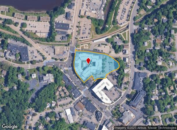  25 Commercial St, Braintree, MA Parcel Map