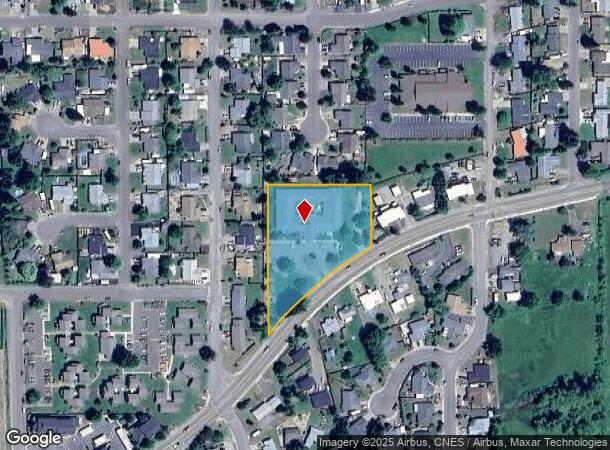 1465 E Central Ave, Sutherlin, OR Parcel Map