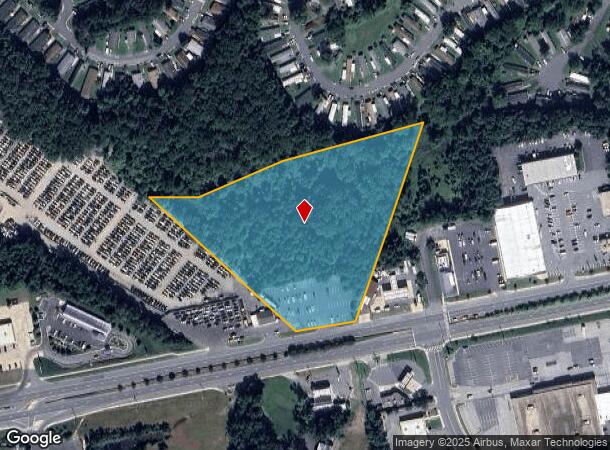 Route 40, Joppa, MD Parcel Map