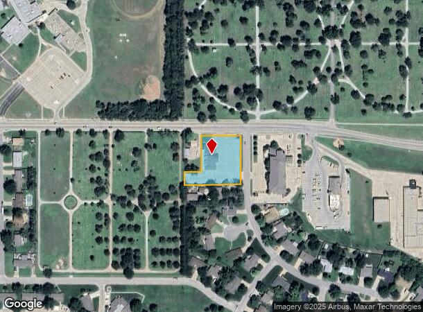 1109 E 1St St, Newton, KS Parcel Map
