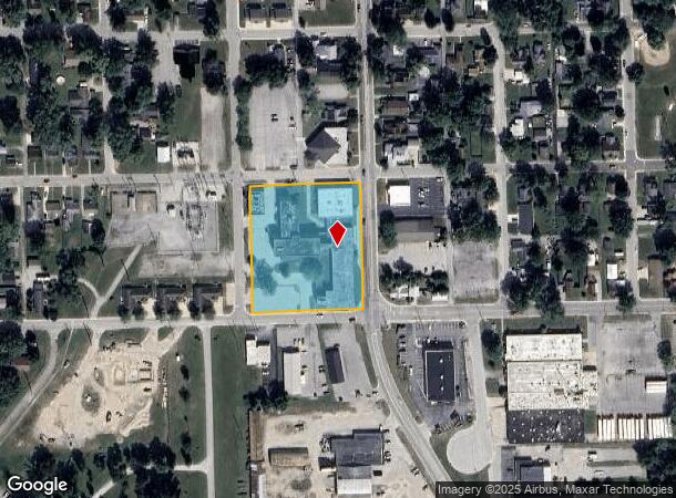  1100 S Main St, Bluffton, IN Parcel Map