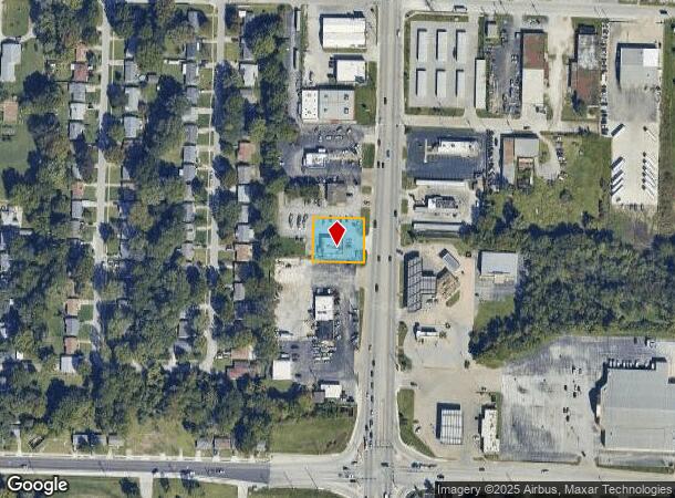  1631 N Glenstone Ave, Springfield, MO Parcel Map