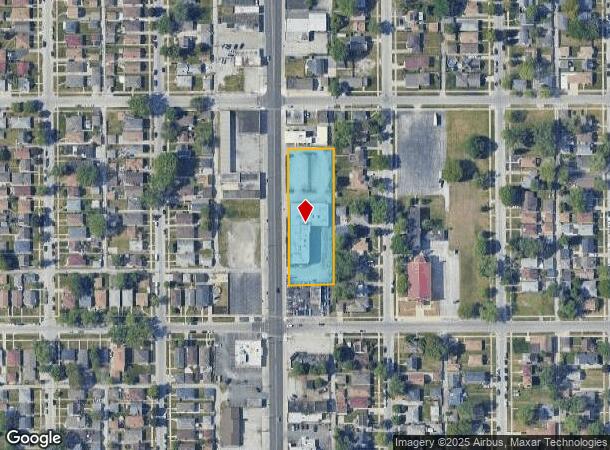  555 Burnham Ave, Calumet City, IL Parcel Map