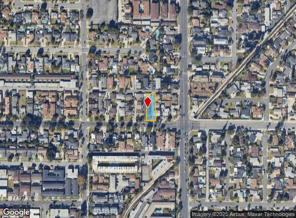  449 E Puente St, Covina, CA Parcel Map