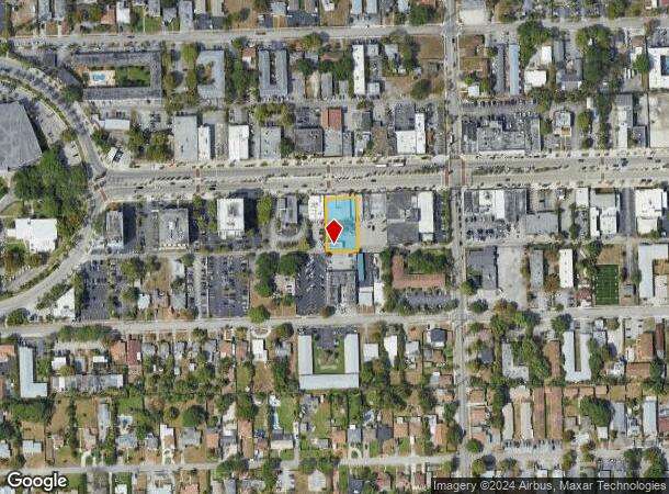  2424-2430 Hollywood Blvd, Hollywood, FL Parcel Map