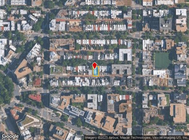 1742 Church St Nw, Washington, DC Parcel Map