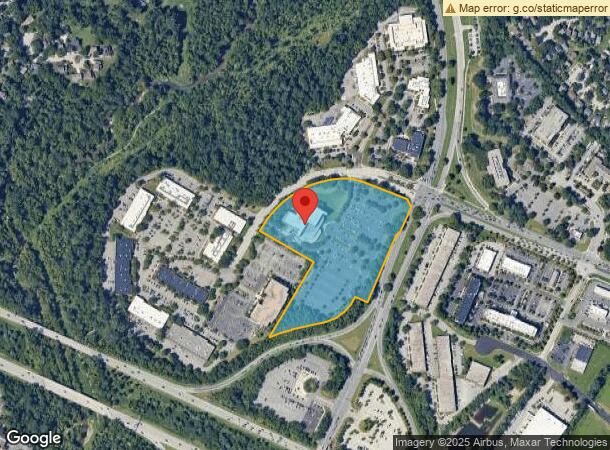  9705 Patuxent Woods Dr, Columbia, MD Parcel Map