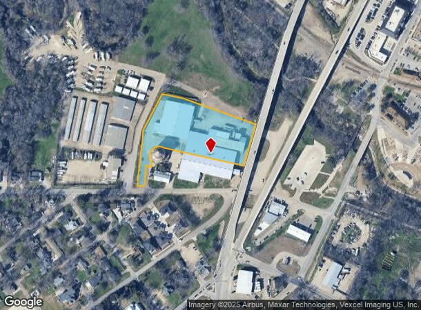 406 Cantrell St, Waxahachie, TX Parcel Map